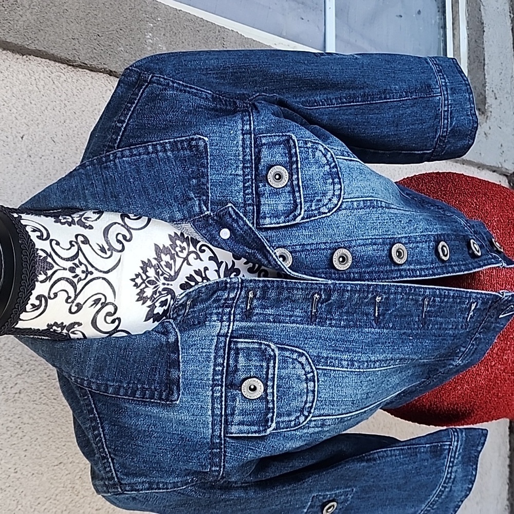 Highway Jeans Denim Jacket(Size small used - Picture 2 of 7